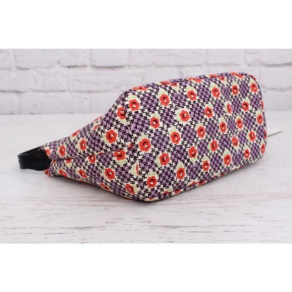 Miu Miu Spirit Tessuto Multicolor Nylon Mini Handbag Satchel Purse Handbag A4984 - Picture 7 of 12